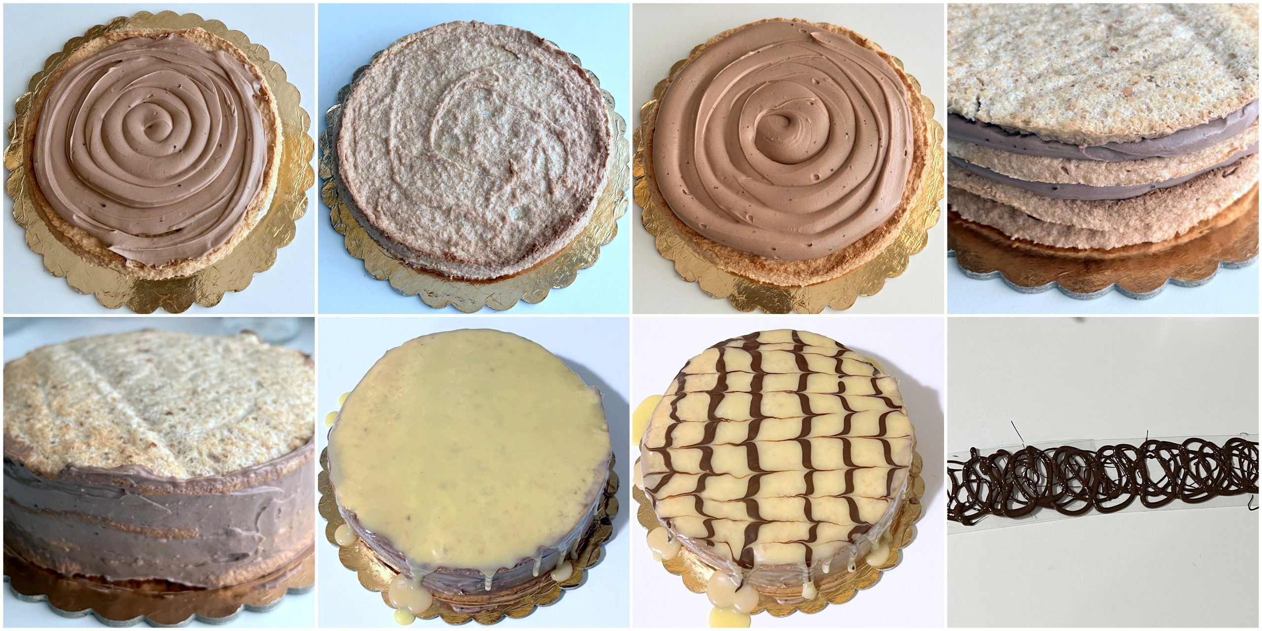Torta Esterházy senza glutine - La Cassata Celiaca