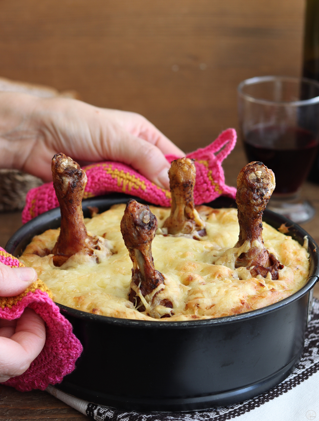 Gratin de purée et poulet - La Cassata Celiaca