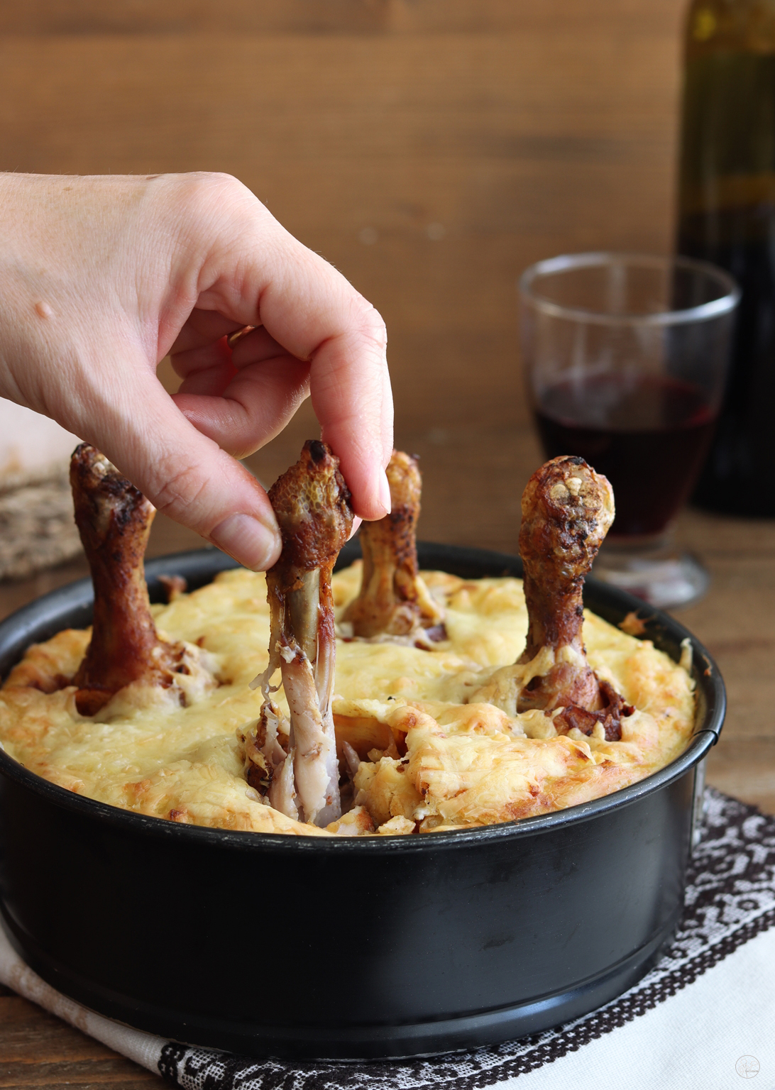 Gratin di purè e pollo - La Cassata Celiaca