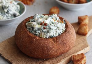 Pane ripieno di carciofi e spinaci senza glutine - La Cassata Celiaca