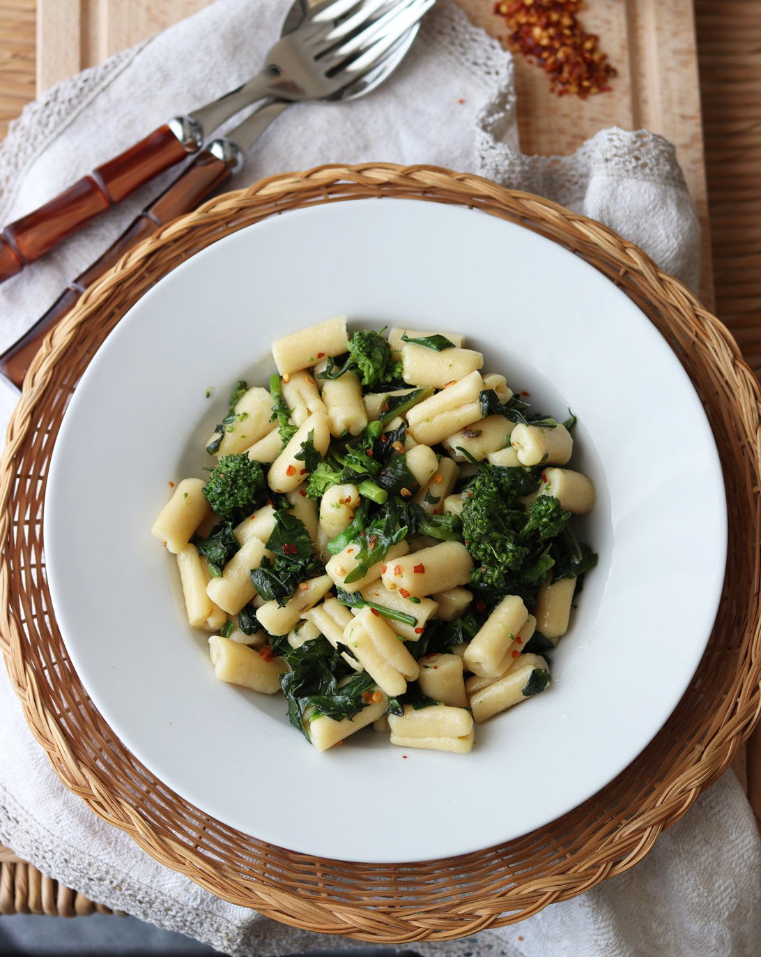 Cavatelli senza glutine con Miscela Oro Pasta Fresca - La Cassata Celiaca Cavatelli senza glutine con Miscela Oro Pasta Fresca - La Cassata Celiaca