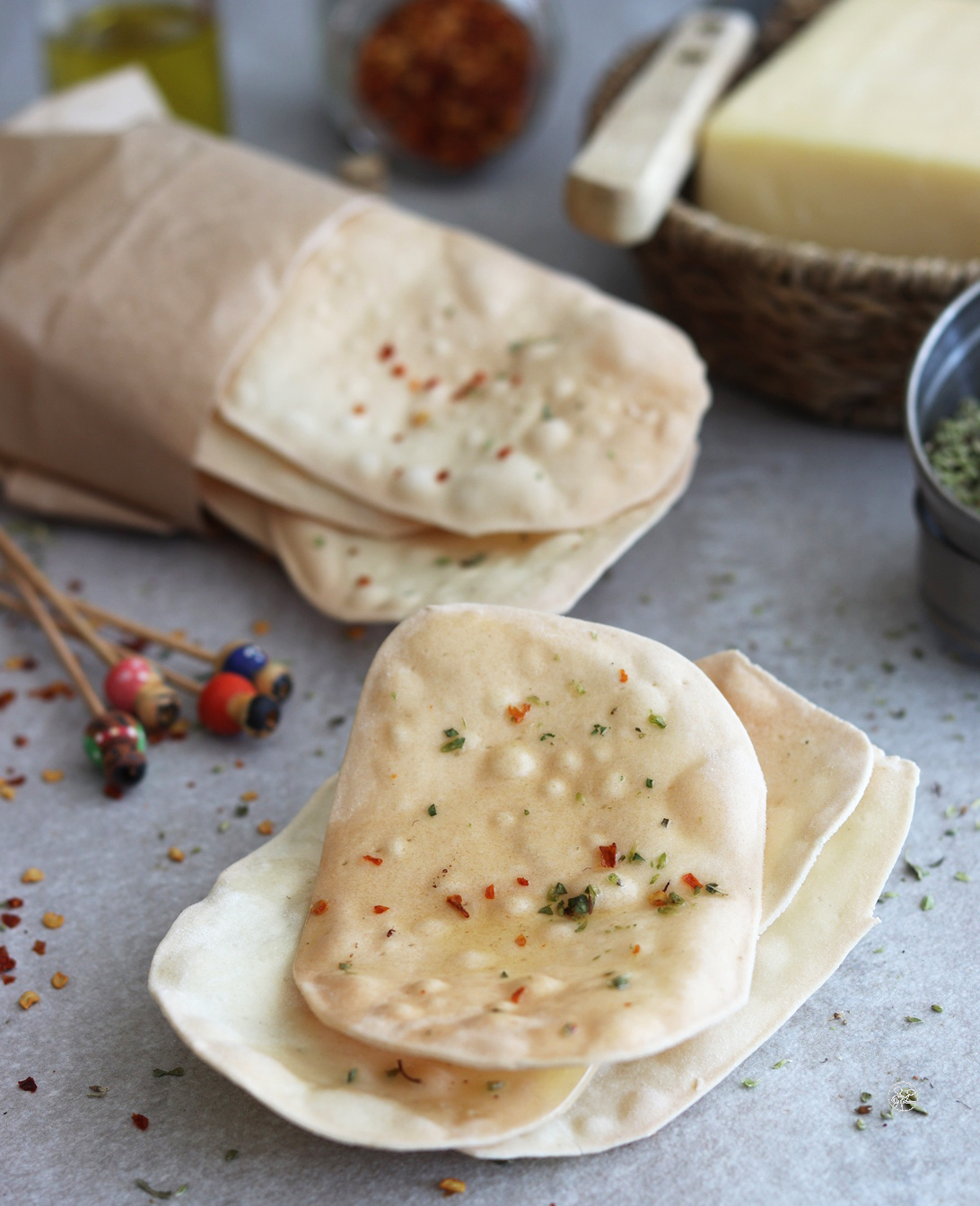 Feuilles de pain sans gluten - La Cassata Celiaca Feuilles de pain sans gluten - La Cassata Celiaca