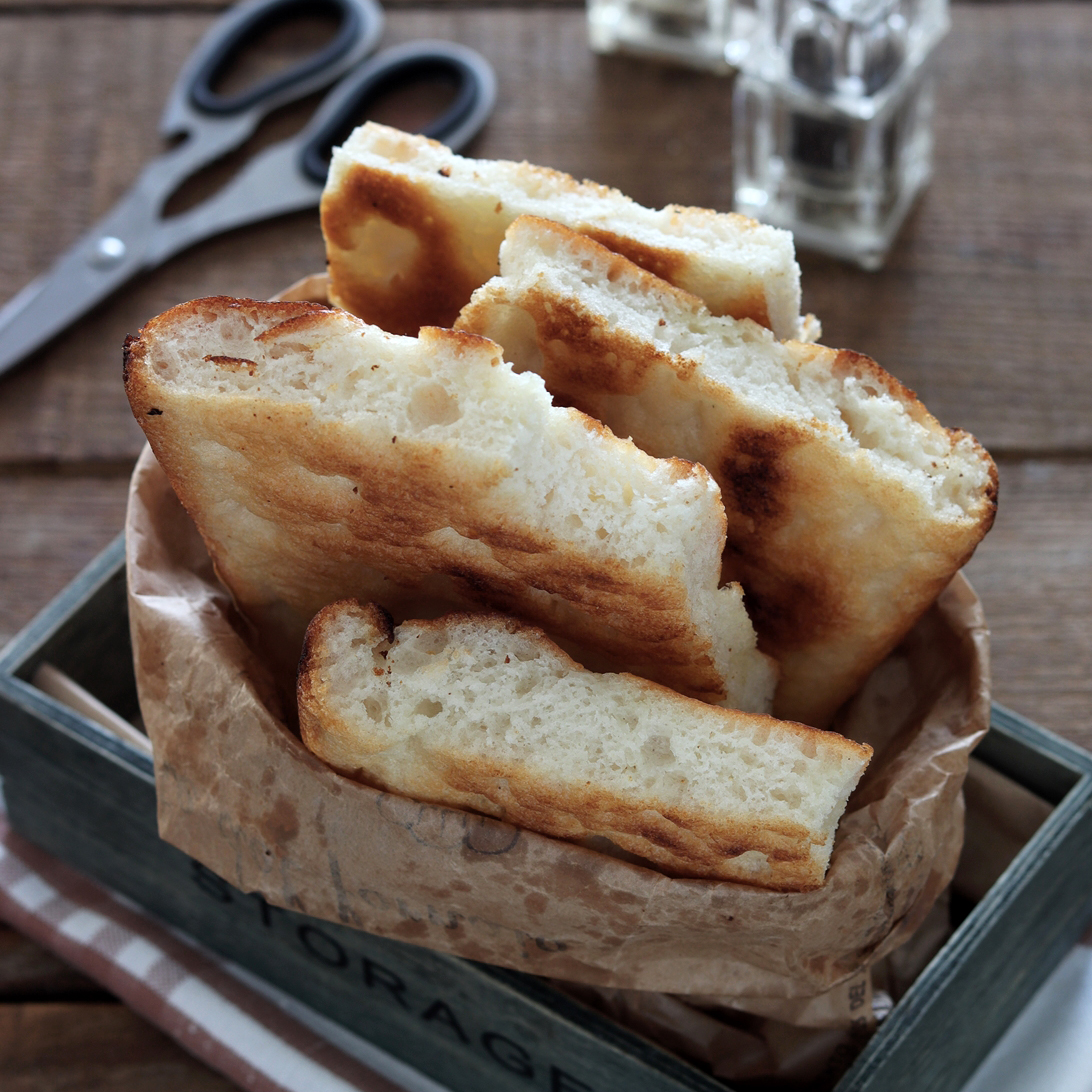 Focaccia à la génoise sans gluten - La Cassata Celiaca