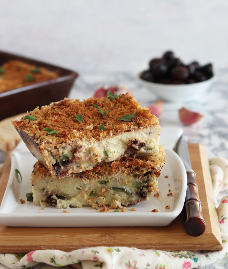 Gratin de pommes de terre et courgettes - La Cassata Celiaca