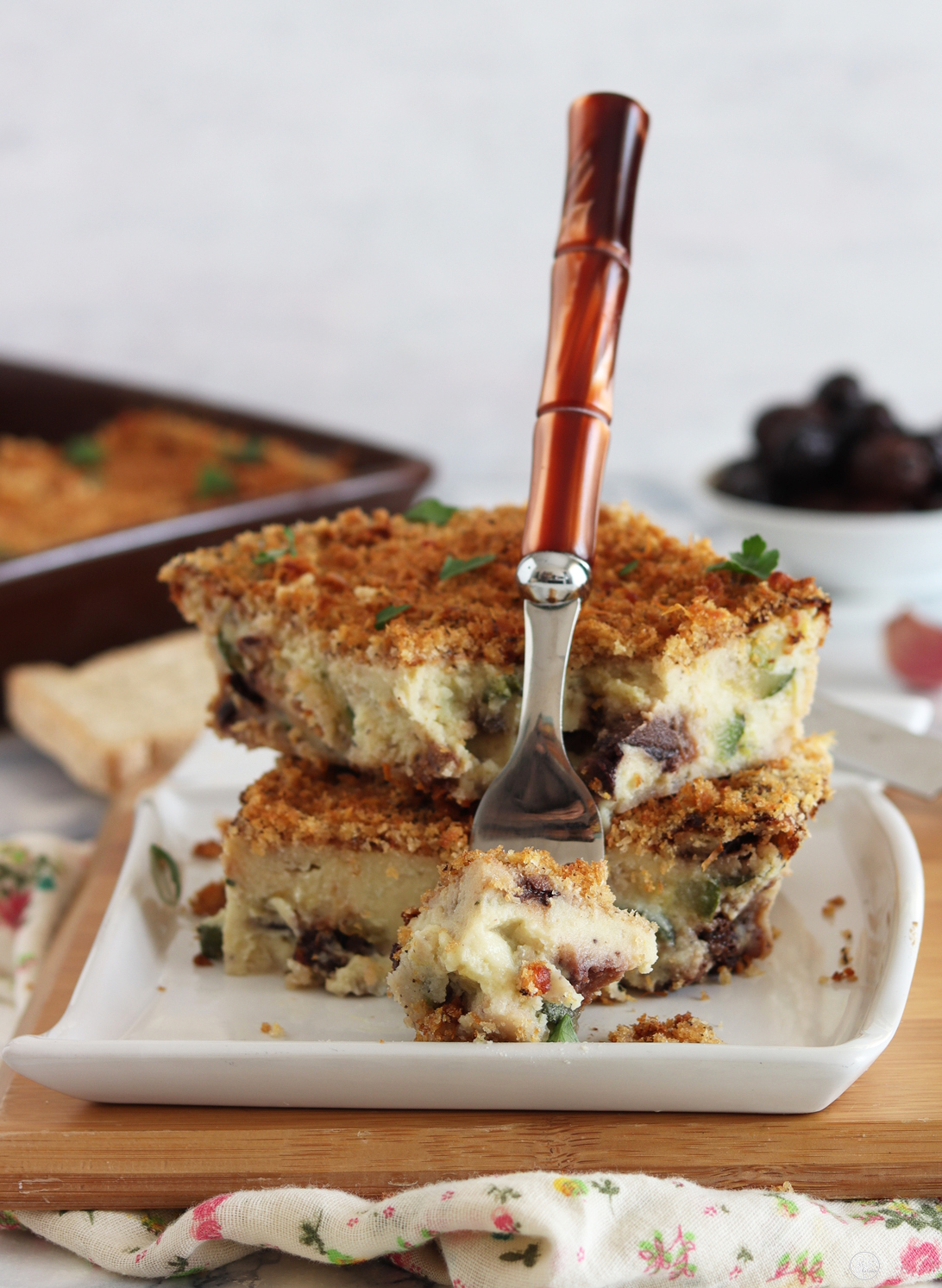 Gattò di patate senza glutine con zucchine - La Cassata Celiaca