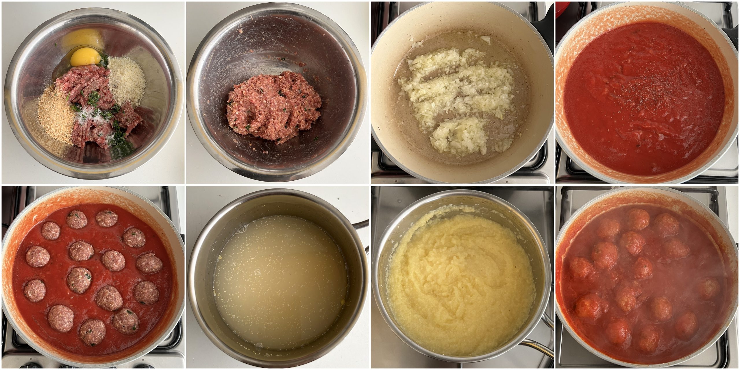 Polenta con polpette al sugo - La Cassata Celiaca