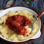 Polenta avec boulettes de viande - La Cassata Celiaca