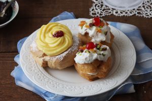 Sfince e zeppole senza glutine e senza mix - La Cassata Celiaca 