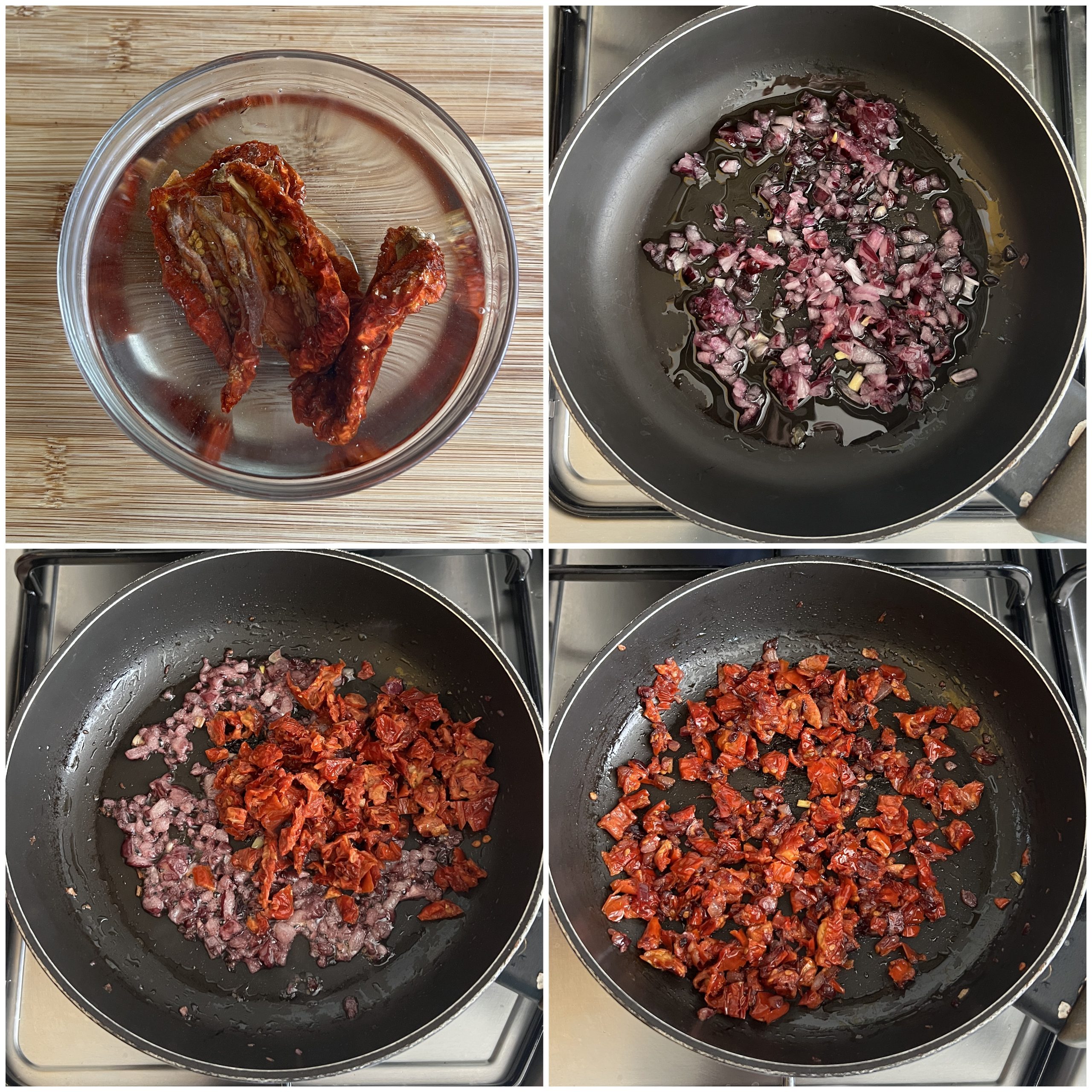 Spaghetti senza glutine con pomodori secchi - La Cassata Celiaca