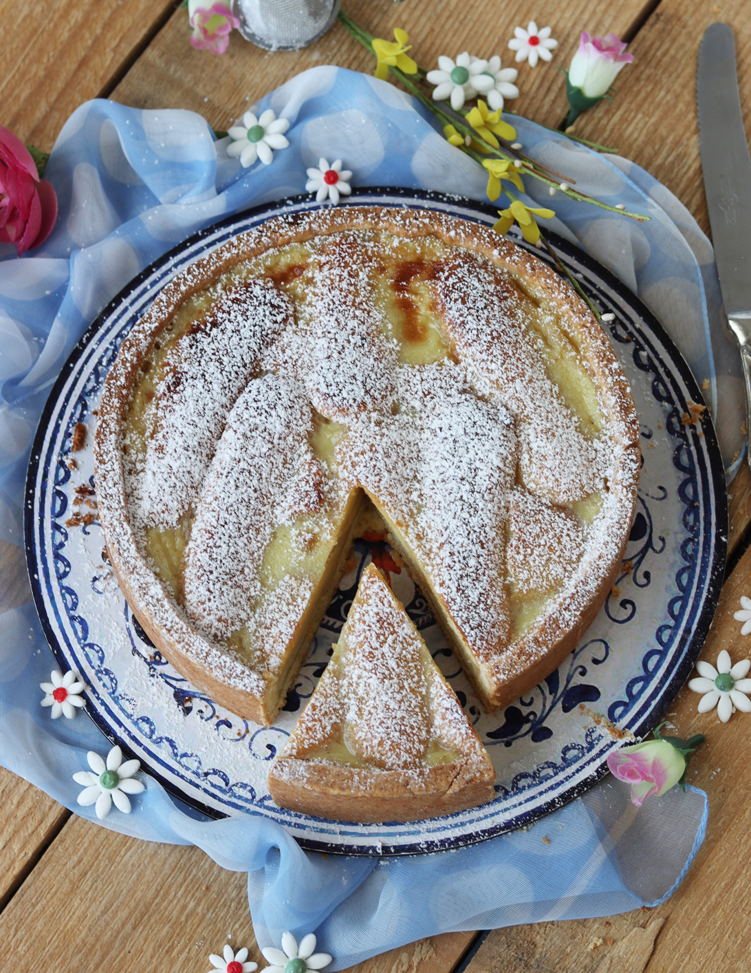 Tarte à la crème et aux biscuits boudoir sans gluten - La Cassata Celiaca Tarte à la crème et aux biscuits boudoir sans gluten - La Cassata Celiaca