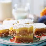 Lemon bars sans gluten - La Cassata Celiaca