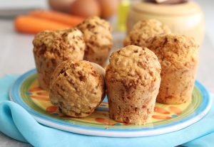 Muffins salati alle carote senza glutine - La Cassata Celiaca