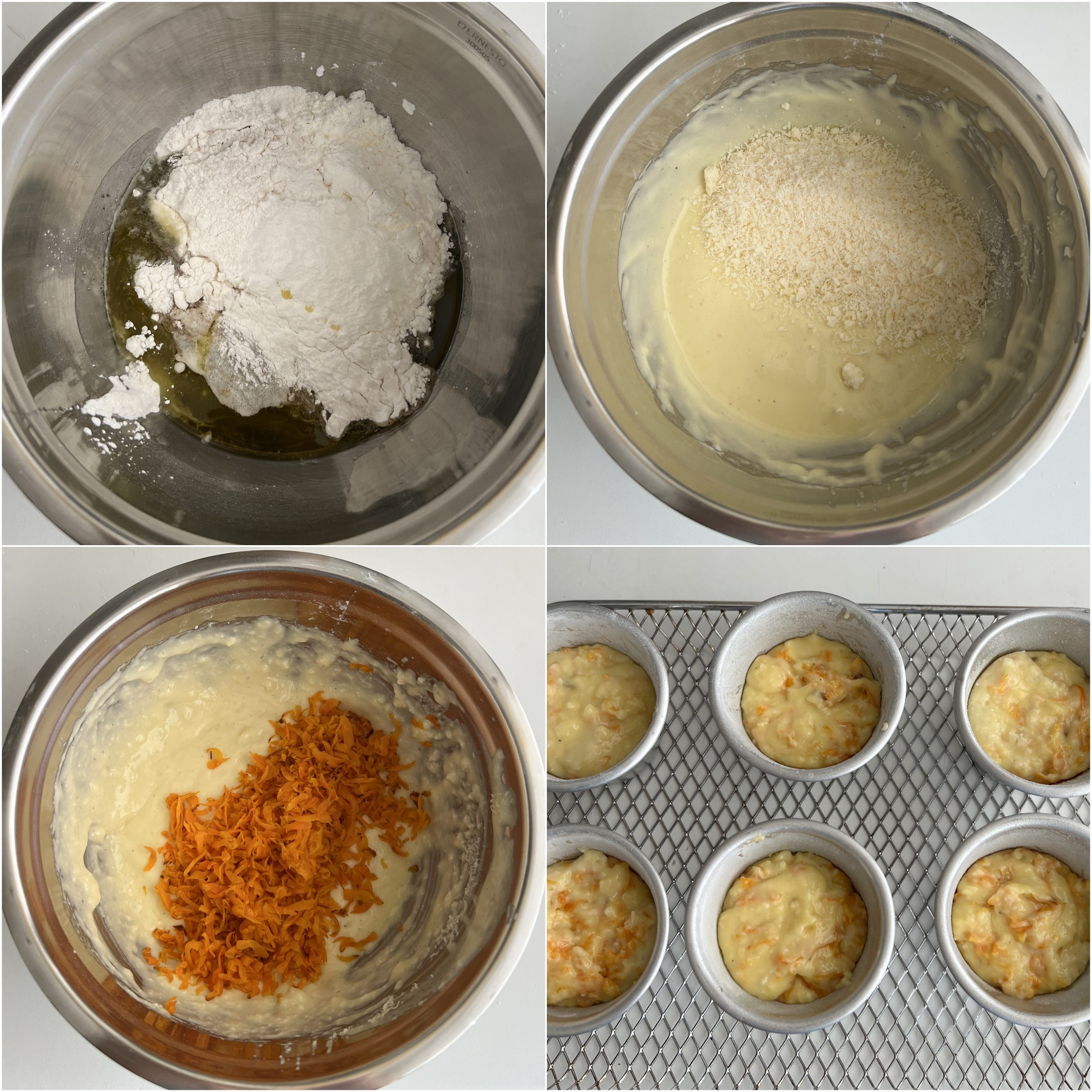 Muffins salés aux carottes sans gluten - La Cassata Celiaca
