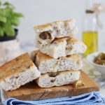 Focaccia sans gluten aux olives - La Cassata Celiaca
