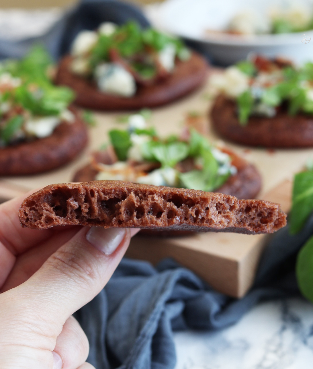 Pizzette al cacao fritte e senza glutine - La Cassata Celiaca
