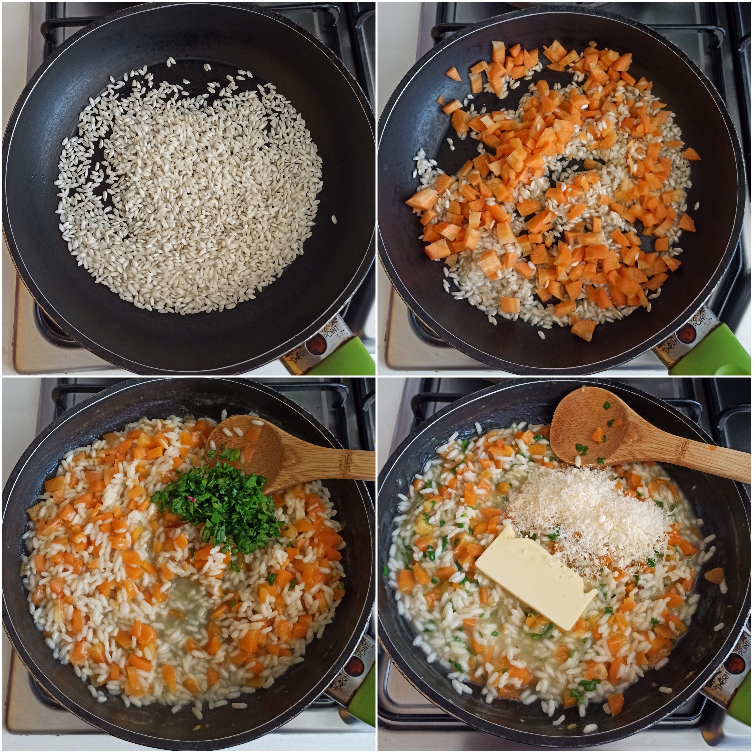 Risotto aux carottes - La Cassata Celiaca