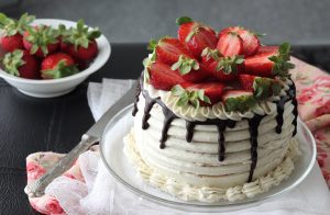 Torta con fragole e mascarpone - La Cassata Celiaca