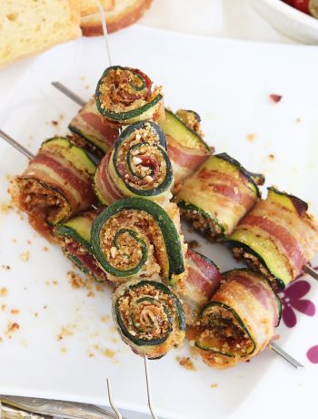 Involtini di zucchine e pancetta - La Cassata Celiaca