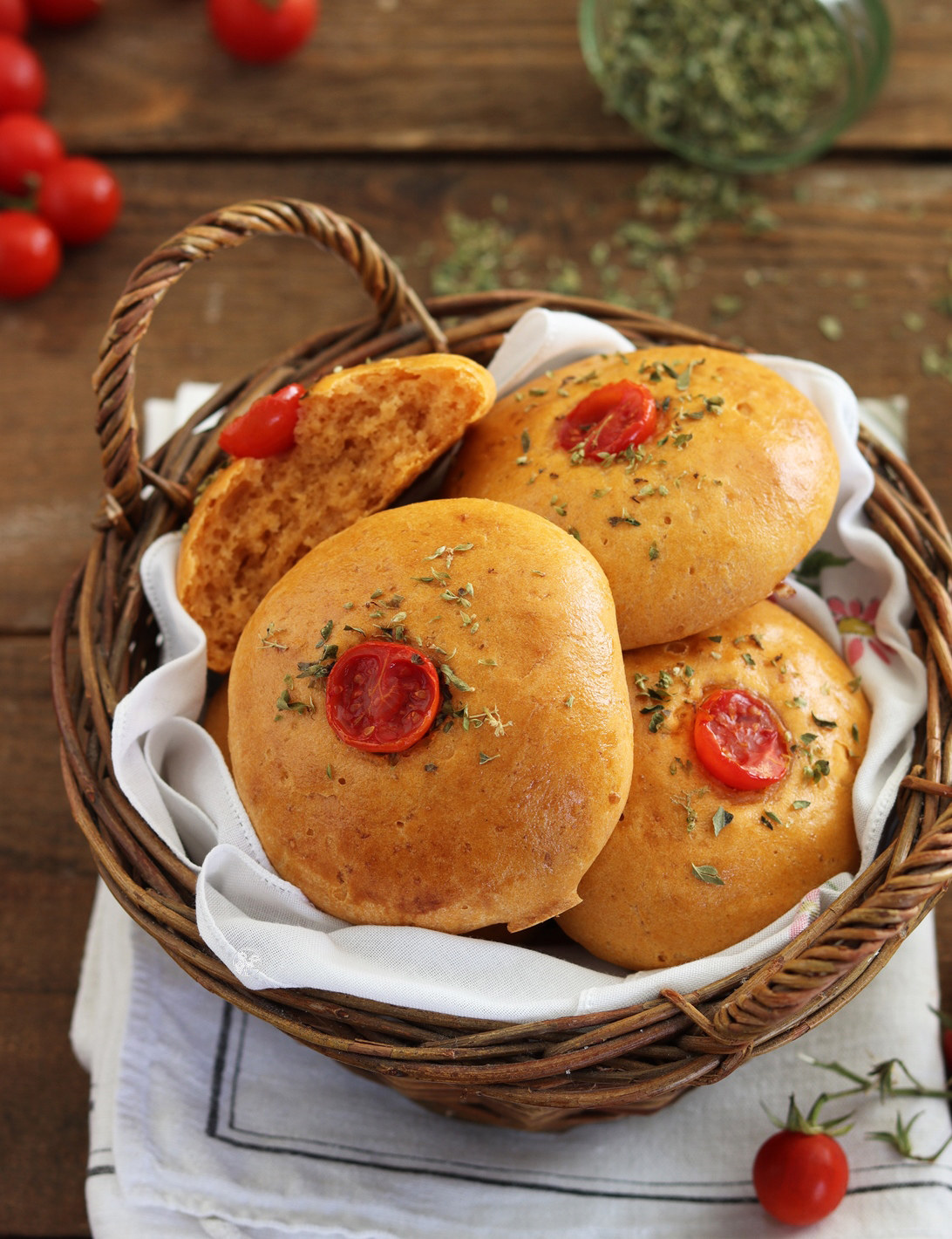Petits pains à la tomate sans gluten - La Cassata Celiaca 