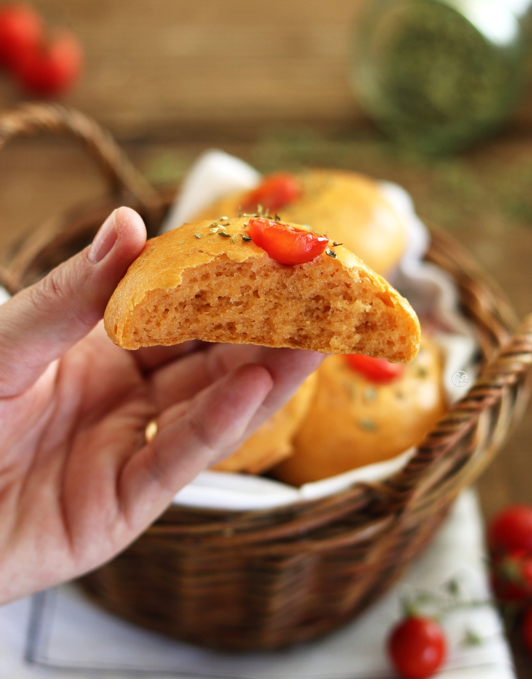 Petits pains à la tomate sans gluten - La Cassata Celiaca Petits pains à la tomate sans gluten - La Cassata Celiaca