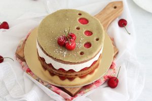 Torta con le ciliegie senza glutine - La Cassata Celiaca