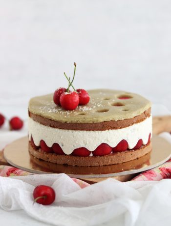 Gâteau aux cerises sans gluten - La Cassata Celiaca