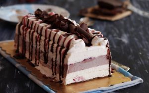 Bûche glacée sans sorbetière - La Cassata Celiaca