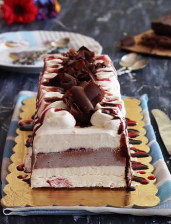 Bûche glacée sans sorbetière - La Cassata Celiaca