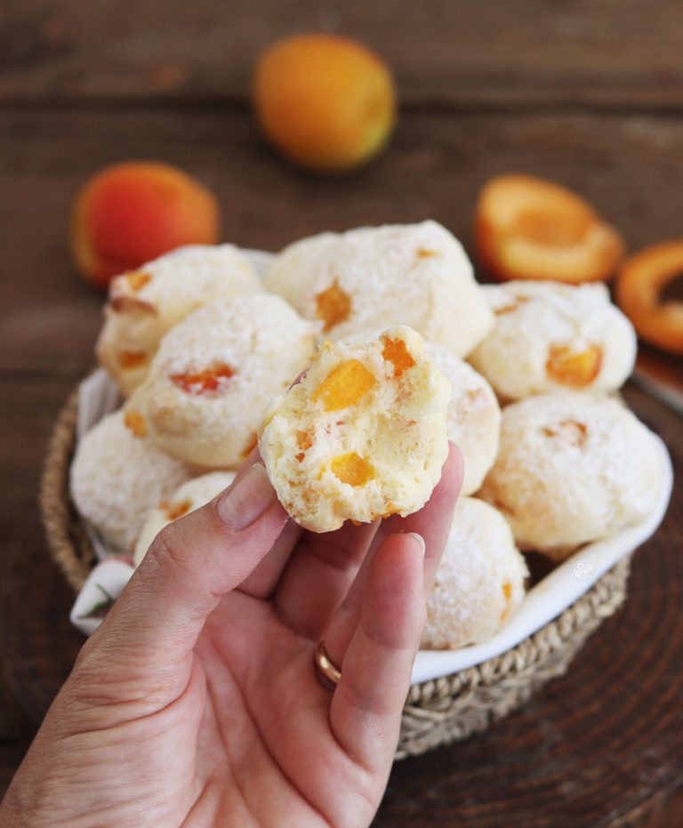 Biscuits moelleux aux abricots sans gluten - La Cassata Celiaca