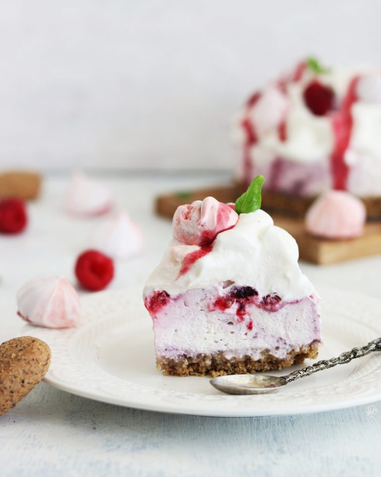 Eton mess cheesecake sans gluten - La Cassata Celiaca
