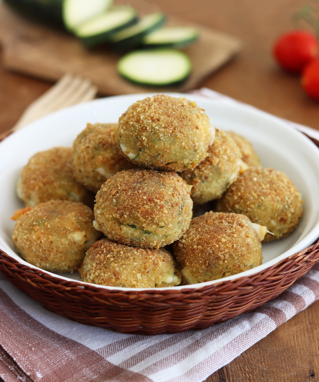 Boulettes de courgettes et pommes de terre - La Cassata Celiaca