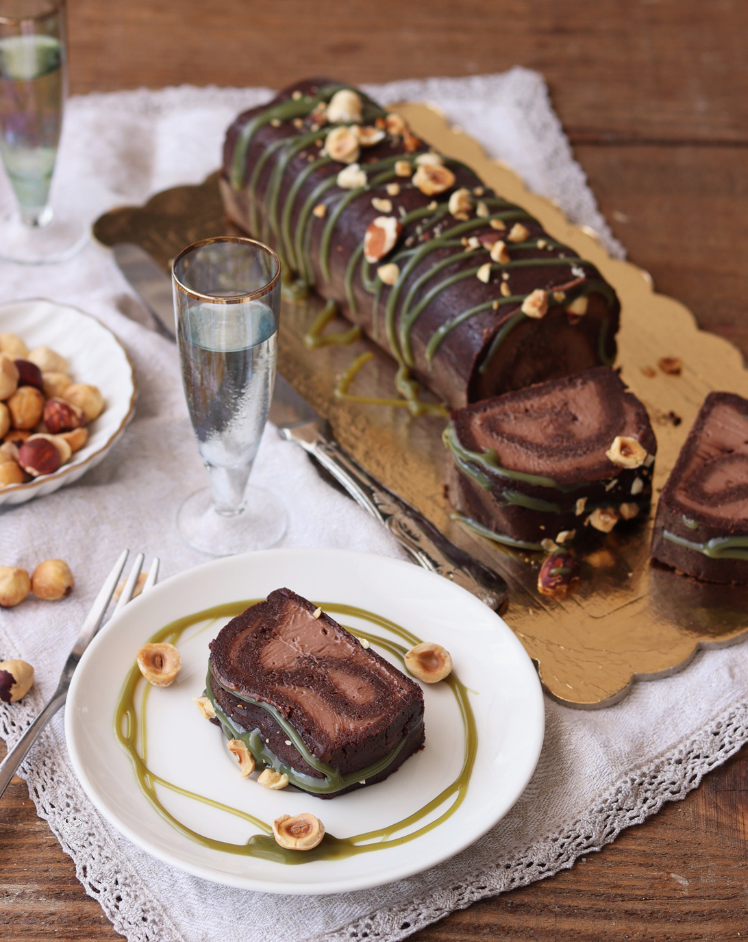 Gâteau roulé sans four et sans gluten - La Cassata Celiaca Gâteau roulé sans four et sans gluten - La Cassata Celiaca