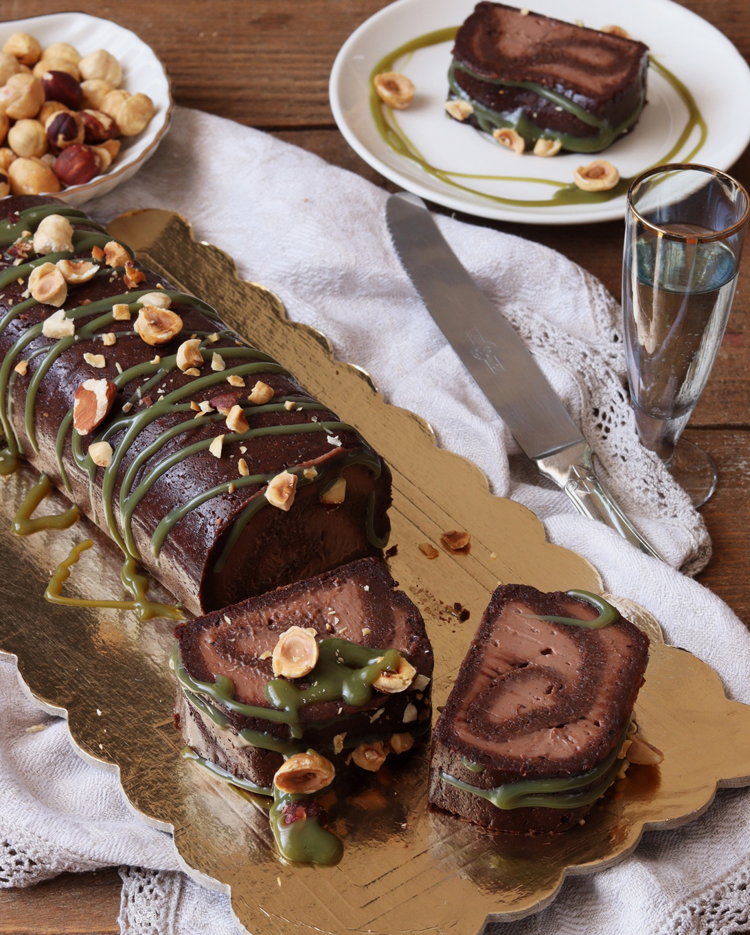 Gâteau roulé sans four et sans gluten - La Cassata Celiaca Gâteau roulé sans four et sans gluten - La Cassata Celiaca