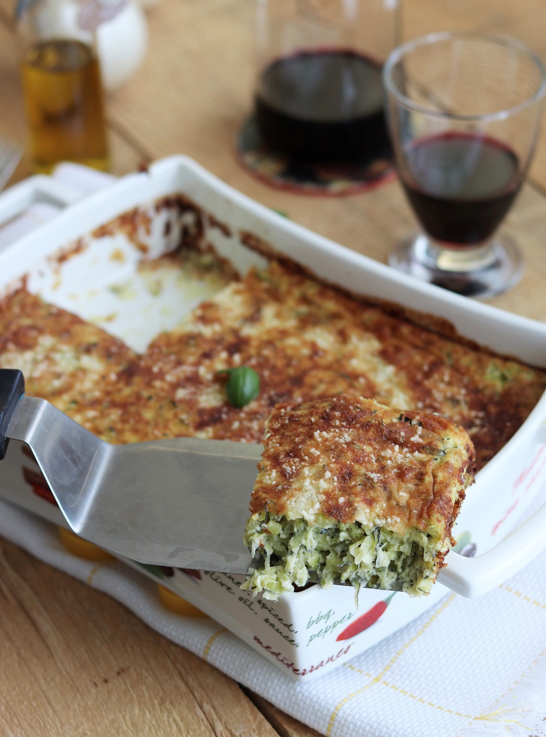Flan di zucchine senza farina - La Cassata Celiaca Flan di zucchine senza farina - La Cassata Celiaca