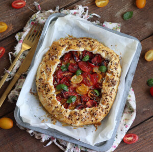 Galette à la tomate sans gluten - La Cassata Celiaca