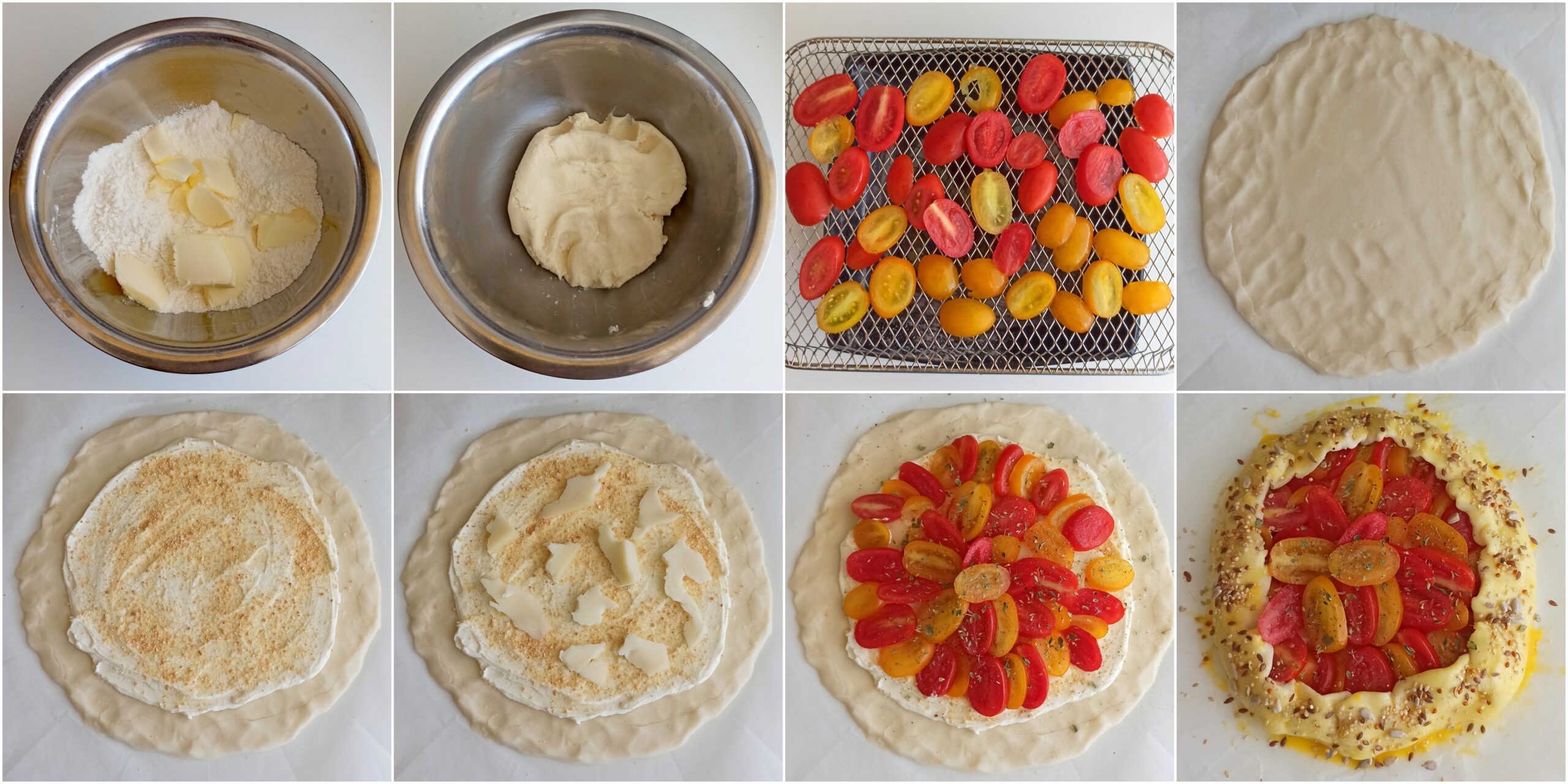 Galette à la tomate sans gluten - La Cassata Celiaca