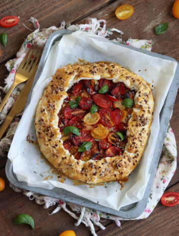 Galette à la tomate sans gluten - La Cassata Celiaca