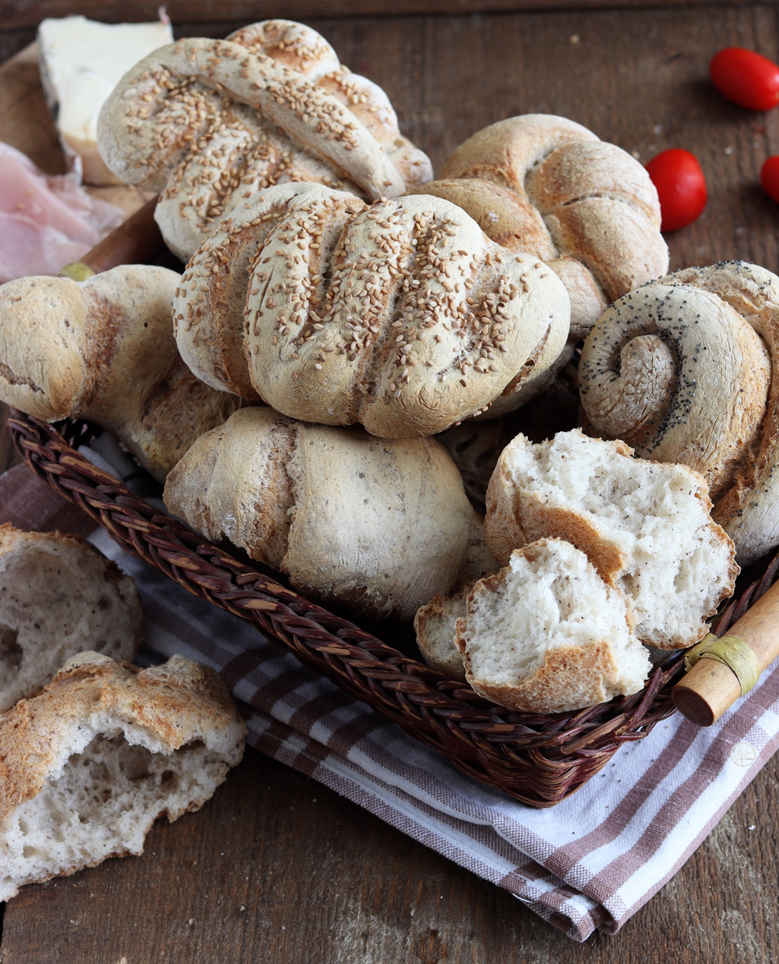 La cesta del pane senza glutine - La Cassata Celiaca