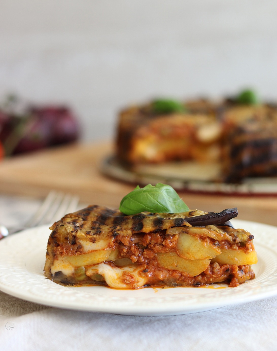 Gâteau d'aubergine et ragoût de viande - La Cassata Celiaca