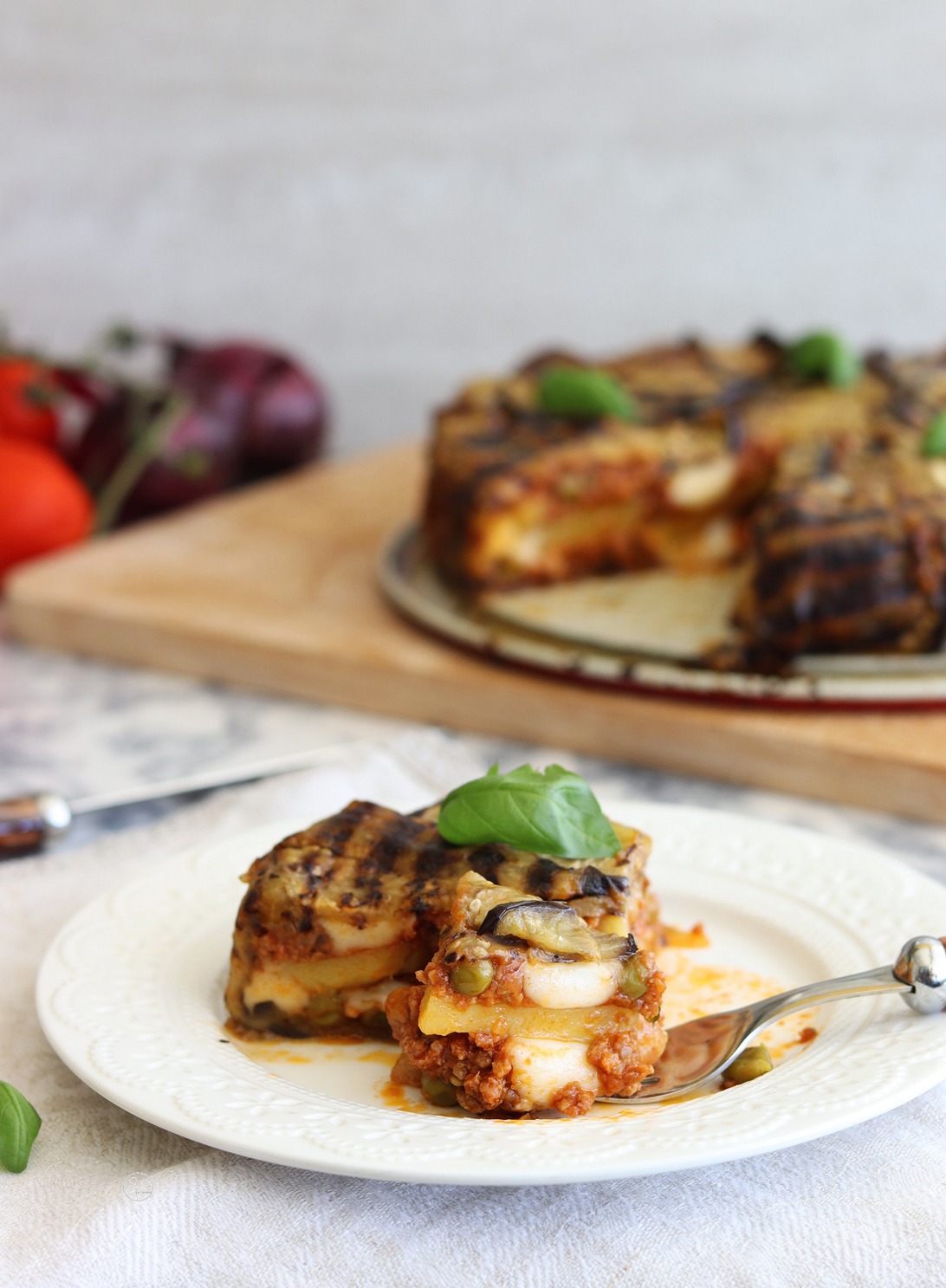 Sformato di melanzane e ragù - La Cassata Celiaca