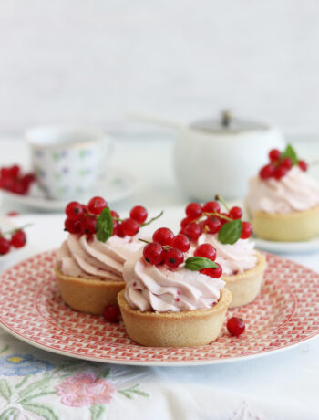 Tartelettes aux groseilles et framboises sans gluten - La Cassata Celiaca