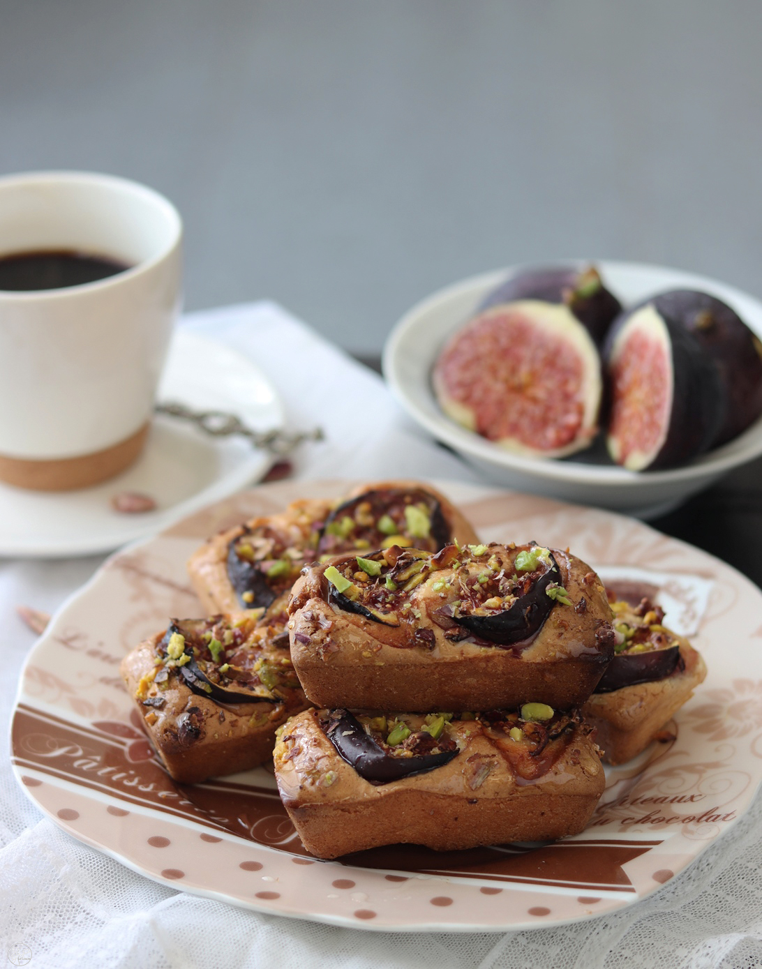 Financiers aux figues sans gluten - La Cassata Celiaca