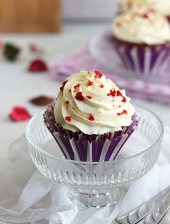 Red velvet cupcake - La Cassata Celiaca