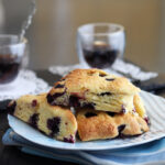 Scones aux myrtilles sans gluten - La Cassata Celiaca