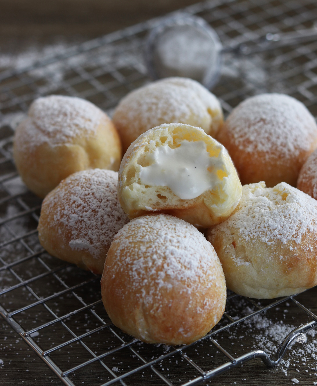 Fiocchi di neve o Nuvole stile Poppella senza glutine - La Cassata Celiaca