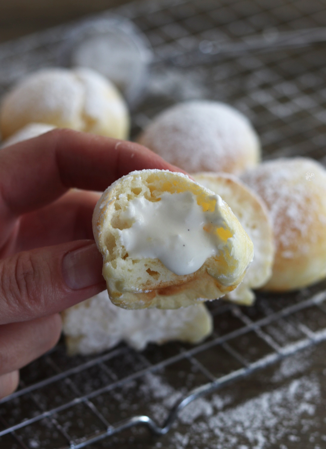 Fiocchi di neve o Nuvole stile Poppella senza glutine - La Cassata Celiaca