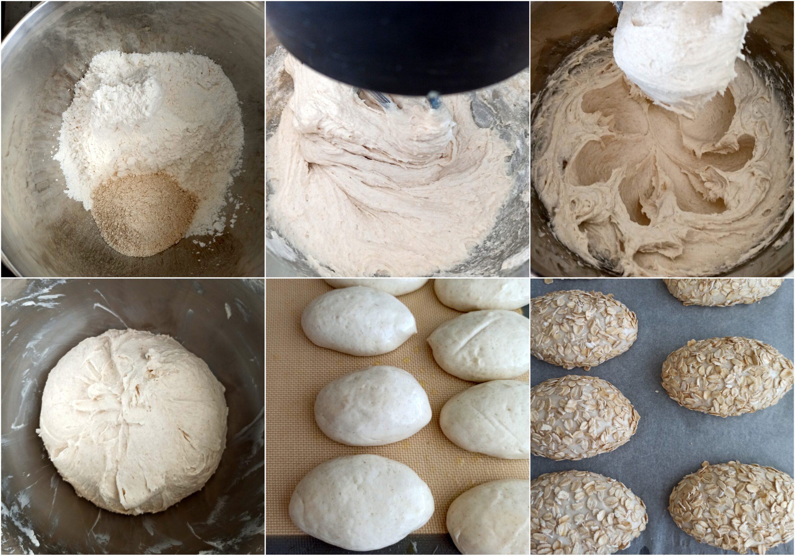 Petits pains à l'avoine sans gluten - La Cassata Celiaca