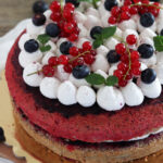 Torta al grano saraceno e mirtilli senza glutine - La Cassata Celiaca