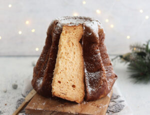 Pandoro classico senza glutine con Miscela grandi lievitati - La Cassata Celiaca