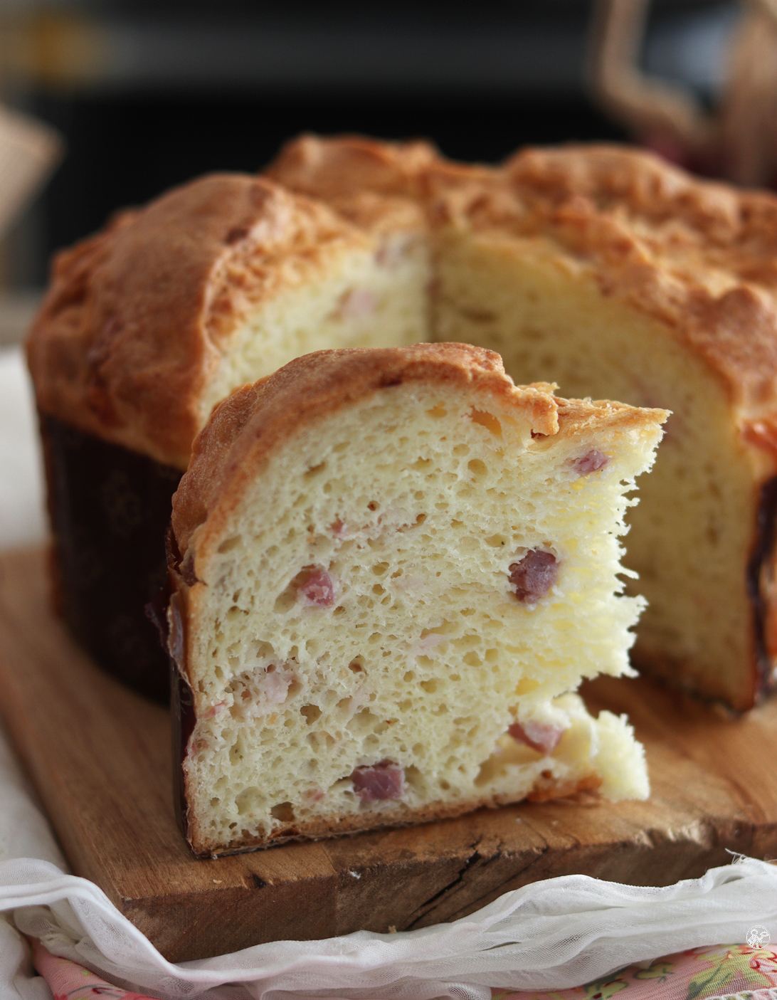 Panettone salato senza glutine - La Cassata Celiaca